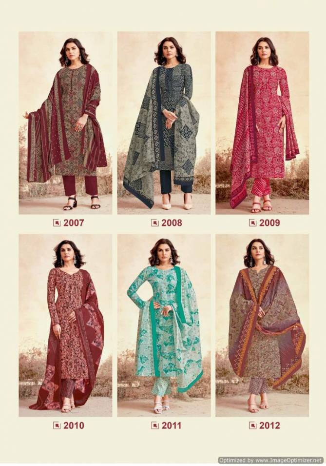 Prisha Vol 2 By Ppf Daily Wear Pure Cotton Dress Material Wholesale Market In Surat